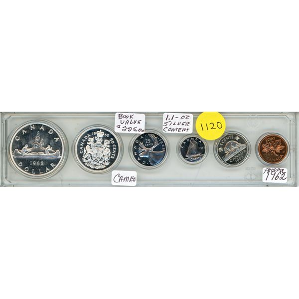 1962 Canada Silver Proof Like Uncirculated Coin Set.
