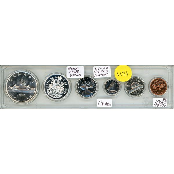 1962 Canada Silver Proof Like Uncirculated Coin Set.