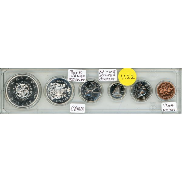 1964 Canada Silver Proof Like Uncirculated Coin Set.