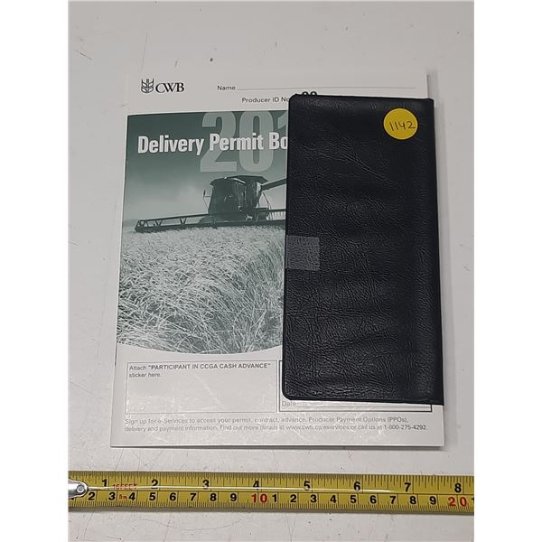 Vintage CWB Book with Receipt Book.