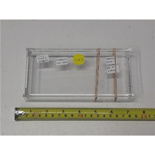 Plastic Currency Holder For 100 Bills.