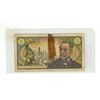 Image 2 : France. 1967 5 Francs. Louis Pasteur. VG with tear and tape.