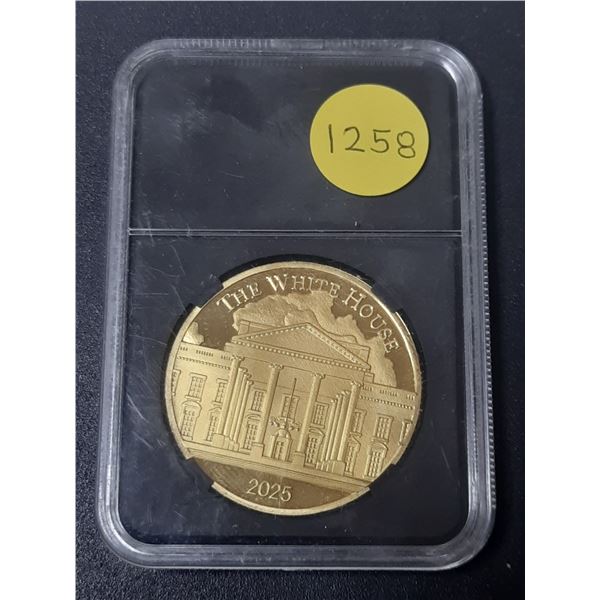 Copy of 2025 U.S. White House medal.