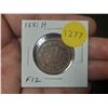 Image 1 : 1881H Canadian Victorian Large Cent. Heaton Mint. F12.