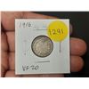Image 1 : 1916 Canadian Silver 10 Cents. VF20.