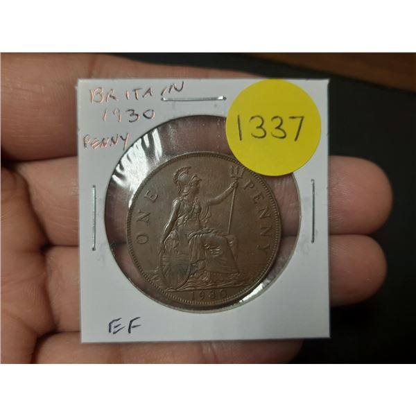 Great Britain. 1930 Penny. EF.