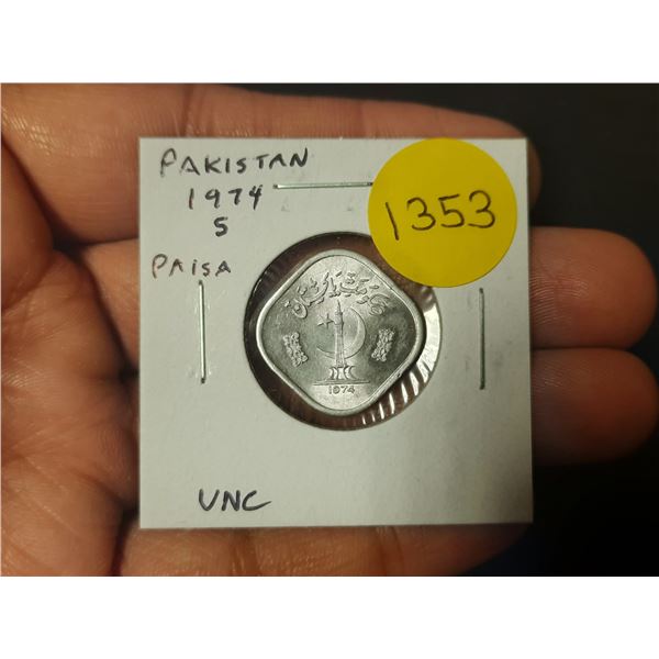 Pakistan. 1974 5 Paisa. Unc.