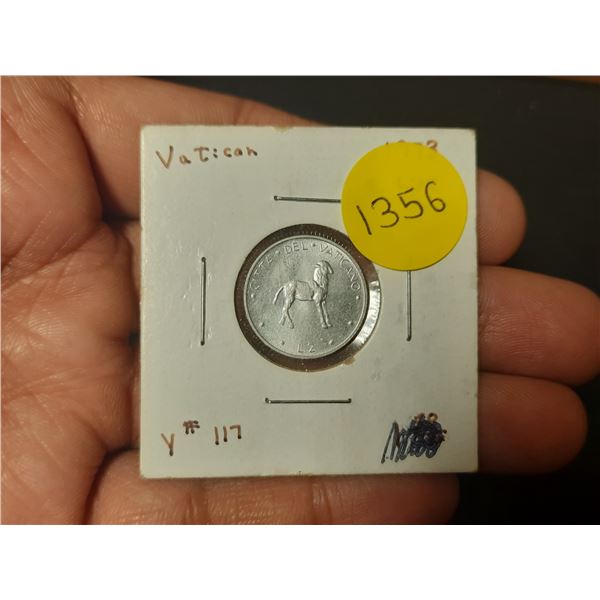 Vatican City. 1973 2 Lire. Unc.