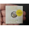 Image 1 : Collector’s Miniature $20 Gold Piece that has been plated in 14 karat gold.