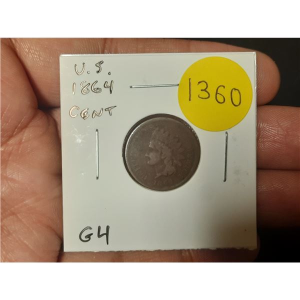 U.S. 1864 Indian Head Cent. G4.
