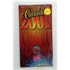 Image 1 : 2001 Colourized Canada Day 25 Cents with Red Maple Leaf. Housed in its original and unopened Royal C