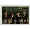 Image 2 : Complete 2005 Year of the Veteran Collector Card with 6 coins.