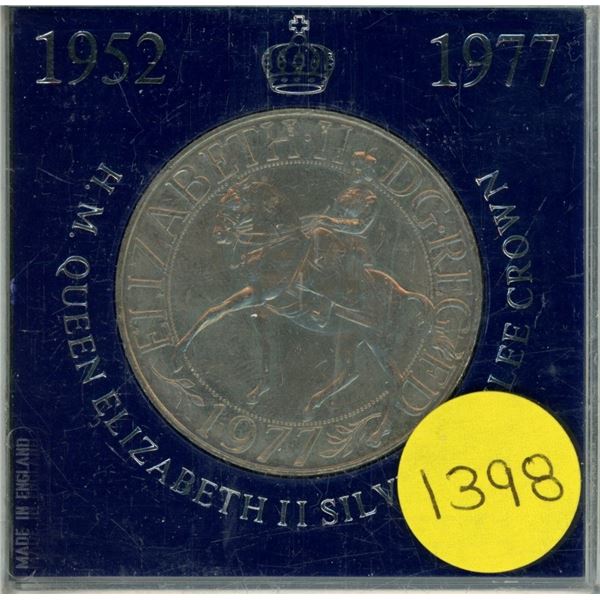 Great Britain. 1952 – 1977 Queen Elizabeth Silver Jubilee Crown. Unc.