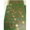 Image 3 : 157 different U.S. Lincoln Cents 1909 to 1968. Housed in an album.