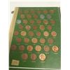 Image 4 : 157 different U.S. Lincoln Cents 1909 to 1968. Housed in an album.