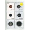 Image 1 : 6-coin 1978 Specimen Set from Cent to Nickel Dollar.