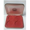 Image 2 : Empty 1976 Olympic Games case for housing $5 and $10 Montreal Olympic coins.
