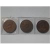 Image 4 : Lot of 5 1953 Coronation large bronze medals.