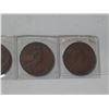 Image 5 : Lot of 5 1953 Coronation large bronze medals.