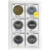 Image 1 : Set of 6 Saskatoon Trade Dollars.