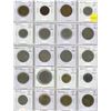 Image 1 : Set of 20 old Mexican coins up to 1000 pesos.