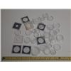 Image 2 : 40 Hard Plastic Holders for Canadian coins.