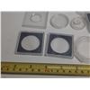 Image 3 : 40 Hard Plastic Holders for Canadian coins.