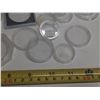 Image 4 : 40 Hard Plastic Holders for Canadian coins.