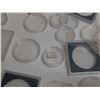 Image 8 : 40 Hard Plastic Holders for Canadian coins.