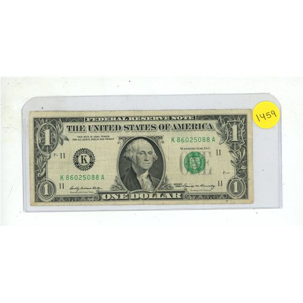 1969 U.S.A One Dollar.