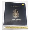 Image 1 : Canada coin album with twenty 20 pocket binder pages for 2 x 2's