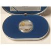 Image 2 : 1991 Twenty dollar The Silver Dart- One oz. 92.5 silver coin. 24KT Gold covered cameo