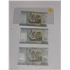 Image 2 : Three 2009-21 Banco Central De Chile 1000 Pesos bank notes