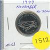 Image 1 : 1999 November Mule 25-cents - Proof-like