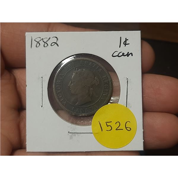 1882 Canadian Large Cents