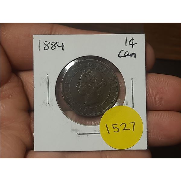 1884 Canadian Large Cents