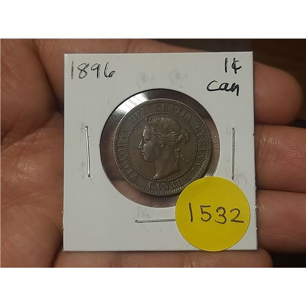 1896 Canadian Large Cents