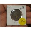 Image 1 : 1901 Canadian Large Cents