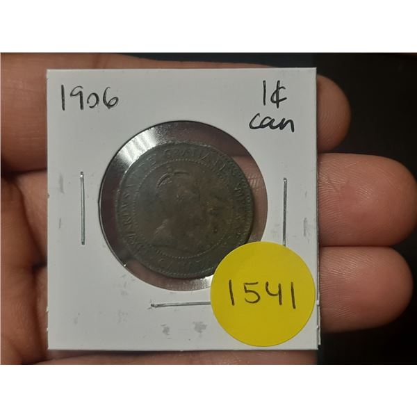 1906 Canadian Large Cents