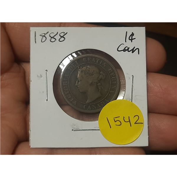 1888 Canadian Large Cents