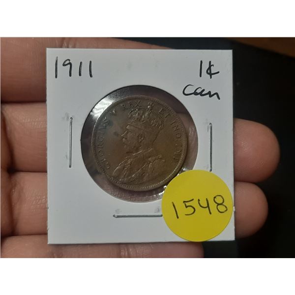 1910 Canadian Large Cents