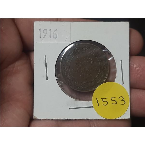 1915 Canadian Large Cents