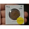 Image 1 : 1916 Canadian Large Cents