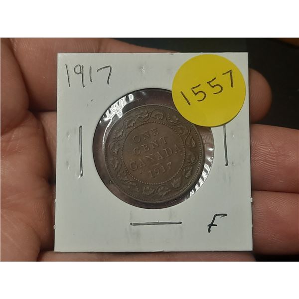 1917 Canadian Large Cents