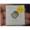 Image 1 : 1912 Canadian Silver Small Five Cents