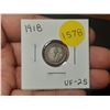 Image 1 : 1918 VF-25 Canadian Silver Small Five Cents