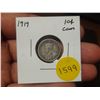 Image 1 : 1919 Canadian Silver Ten Cents