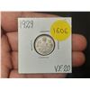 Image 1 : 1929 VF-20 Canadian Silver Ten Cents