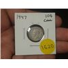 Image 1 : 1947 Canadian Silver Ten Cents