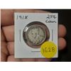 Image 1 : 1918 Canadian Silver Twenty Five Cents